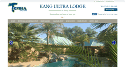 Desktop Screenshot of kangultralodge.com