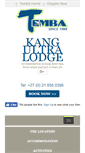 Mobile Screenshot of kangultralodge.com